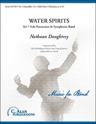 Water Spirits Concert Band sheet music cover Thumbnail